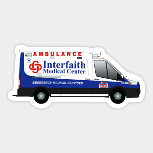 Interfaith Ambulance Sticker